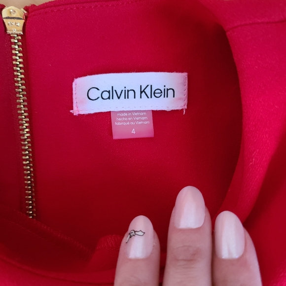 Calvin Klein red jumpsuit - Picture 4 of 4